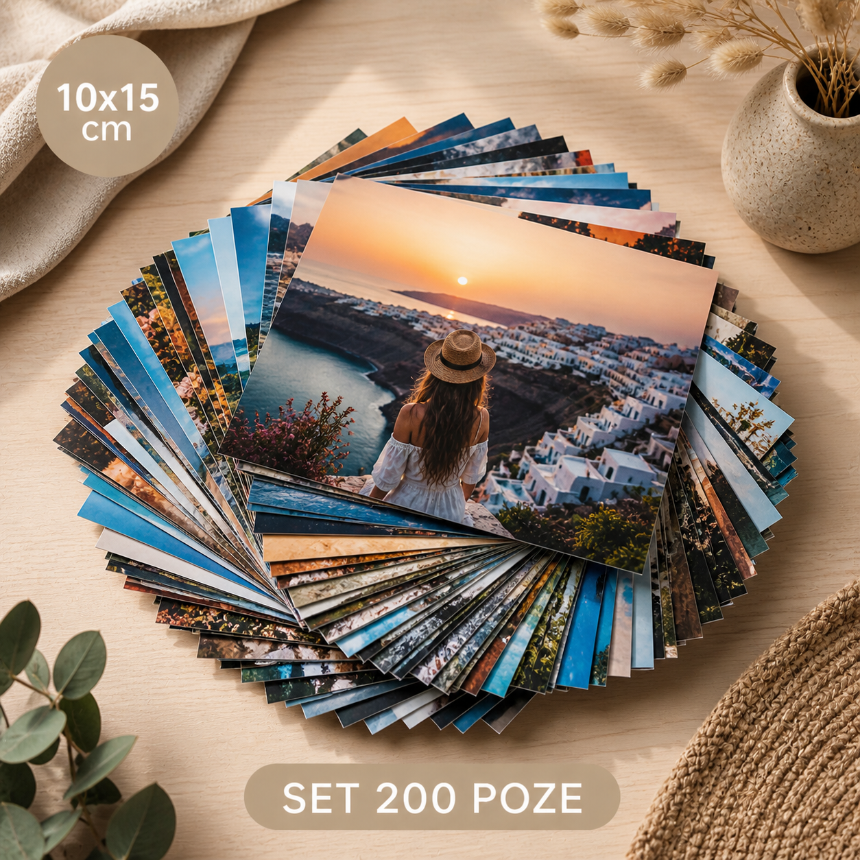 Set 200 POZE printate 10x15cm