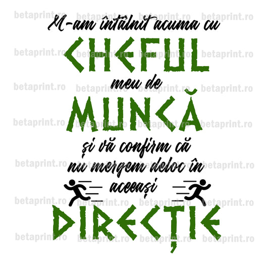 Grafică cu mesaj: Cheful meu de muncă – PNG pentru Produse Personalizate