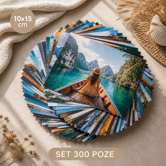 Set 300 POZE printate 10x15cm