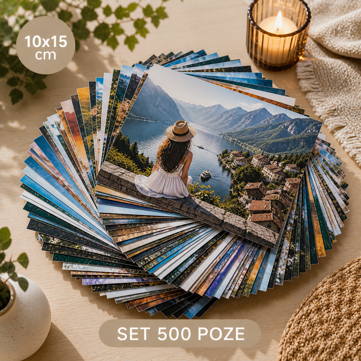 Set 500 POZE printate 10x15cm